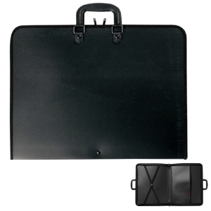 Prat Start 1 Polypropylene Portfolio 20"x26"x 3" Black