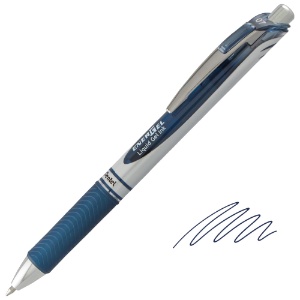 Pentel EnerGel RTX Retractable Liquid Gel Pen 0.7mm Navy Blue
