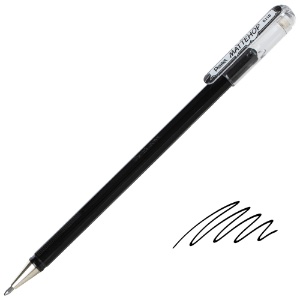 Pentel Arts MATTEHOP Hybrid Gel Roller Pen 1.0mm Black