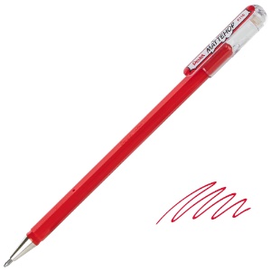 Pentel Arts MATTEHOP Hybrid Gel Roller Pen 1.0mm Red