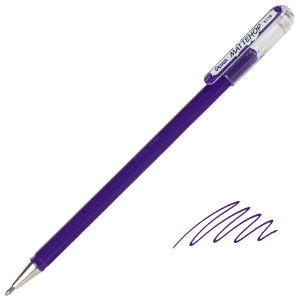 Pentel Arts MATTEHOP Hybrid Gel Roller Pen 1.0mm Violet