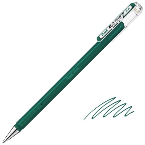 Pentel Arts MATTEHOP Hybrid Gel Roller Pen 1.0mm Dark Green
