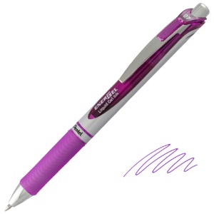 Pentel EnerGel RTX Retractable Liquid Gel Pen 0.7mm Violet