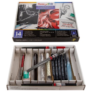 PENTEL ARTS PRO KIT ILLUSTRATION