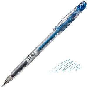 Pentel Slicci Gel Roller Pen Extra Fine 0.25mm Blue