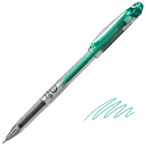 Pentel Slicci Gel Roller Pen Extra Fine 0.25mm Green