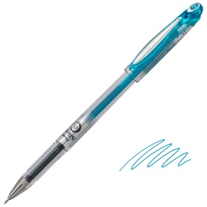 Pentel Slicci Gel Roller Pen Extra Fine 0.25mm Baby Blue