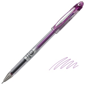 Pentel Slicci Gel Roller Pen Extra Fine 0.25mm Purple
