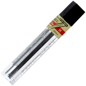 Pentel Super Hi-Polymer Lead 12 Pieces 0.5mm H