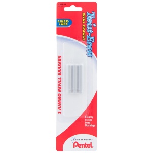 Pentel Twist-Erase Refills 3 pack