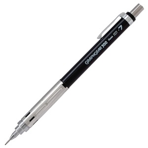 Pentel GraphGear 300 Mechanical Pencil 0.7mm Black