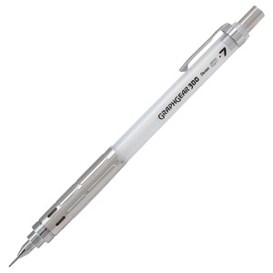 Pentel GraphGear 300 Mechanical Pencil 0.7mm White