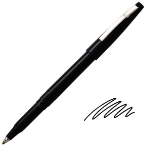 Pentel Rolling Writer Rollerball Pen 0.8mm Black