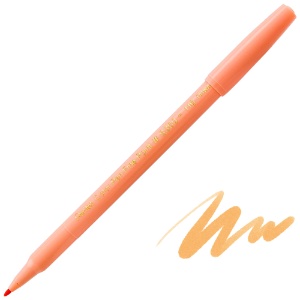 Pentel Arts Color Pen Fine Point Marker Pale Orange 116