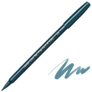Pentel Arts Color Pen Fine Point Marker Dark Green 125