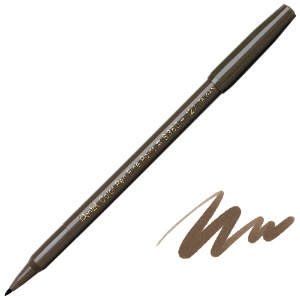 Pentel Arts Color Pen Fine Point Marker Raw Umber 127