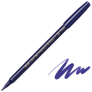 Pentel Arts Color Pen Fine Point Marker Prussian Blue 129