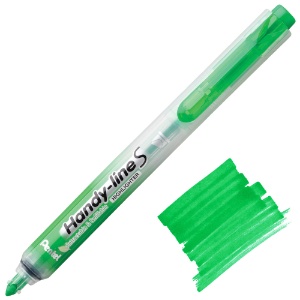 Pentel Handy-Line S Retractable Highlighter Light Green