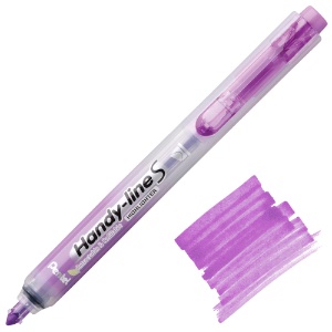 Pentel Handy-Line S Retractable Highlighter Violet