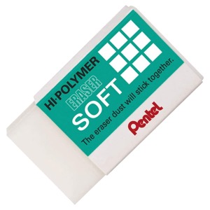 Pentel Hi-Polymer Eraser Soft
