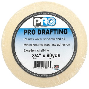 Pro Tapes Pro Drafting Tape 3/4"x60yd