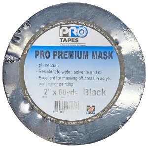 Pro Tapes Pro Premium Masking Tape 2"x60yd Black