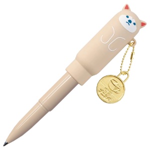 Cafe PuniLabo Mini Ballpoint Pen Hachi Dog