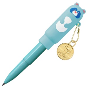 Cafe PuniLabo Mini Ballpoint Pen Pon Raccoon