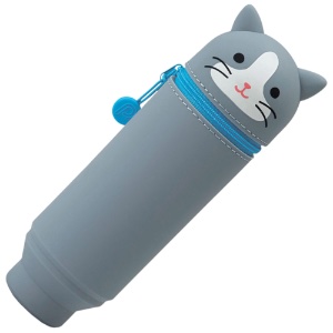 PuniLabo Silicone Case Gray Cat