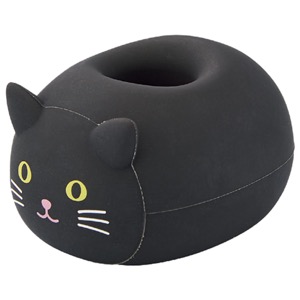 PuniLabo Pen Stand Black Cat