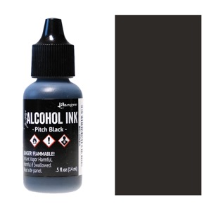 Tim Holtz Ranger Alcohol Ink 14ml Pitch Black