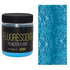 Fluorescent Powder Paint 0.5 lb Blue