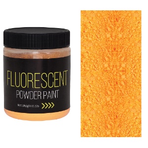 Fluorescent Powder Paint 0.5 lb Orange