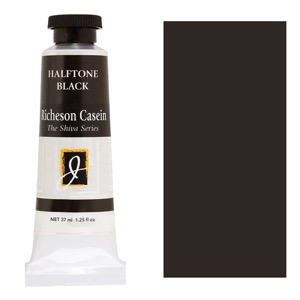 Richeson Casein Shiva Series Paint 37ml Halftone Black