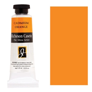 Richeson Casein Shiva Series Paint 37ml Cadmium Orange