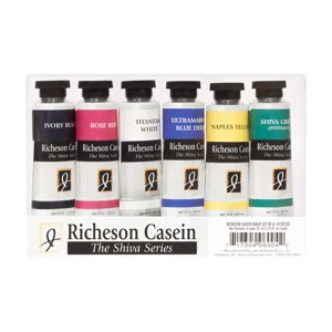 Richeson Casein Shiva 6 x 1.25oz Set