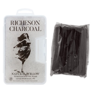 Richeson Yarka Willow Charcoal 50 Set