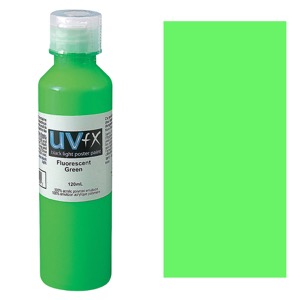UVFX PAINT 120ml FLUOR GREEN