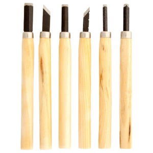 Richeson Wooden Carving Knife 6-Piece Set