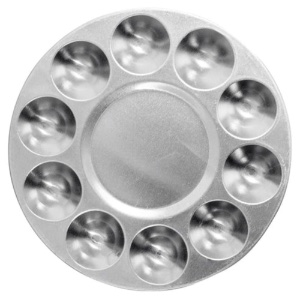 Richeson Aluminum Tray 10 Well Round