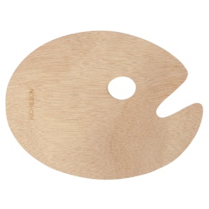 Richeson Wooden Palette - Oval 9 x 12