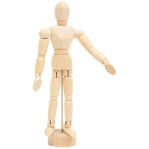 Richeson Wooden Manikin 4.5"