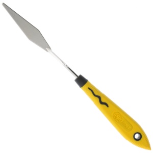 RGM Soft Grip Painting Palette Knife Yellow #050