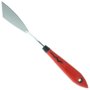 RGM Soft Grip Painting Palette Knife Red #062