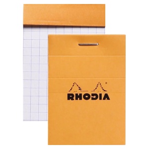 Rhodia Graph Pad 2"x3" Orange