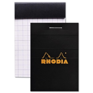 Rhodia Graph Pad 2"x3" Black