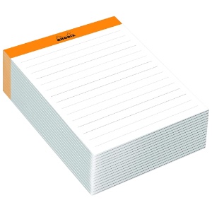 Rhodia Memo Pad 3"x4.125" Lined