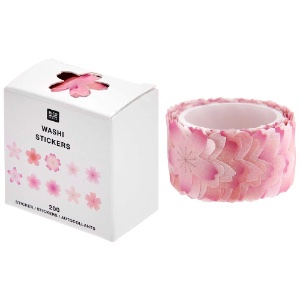 Rico Design Paper Poetry Washi Sticker 200 Set Cherry Blossoms