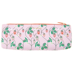 Rico Design Zipper Pencil Case Strawberries Pink