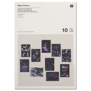 Rico Design Paper Poetry A5 Scratch Paper Pad 10 Sheets Motif